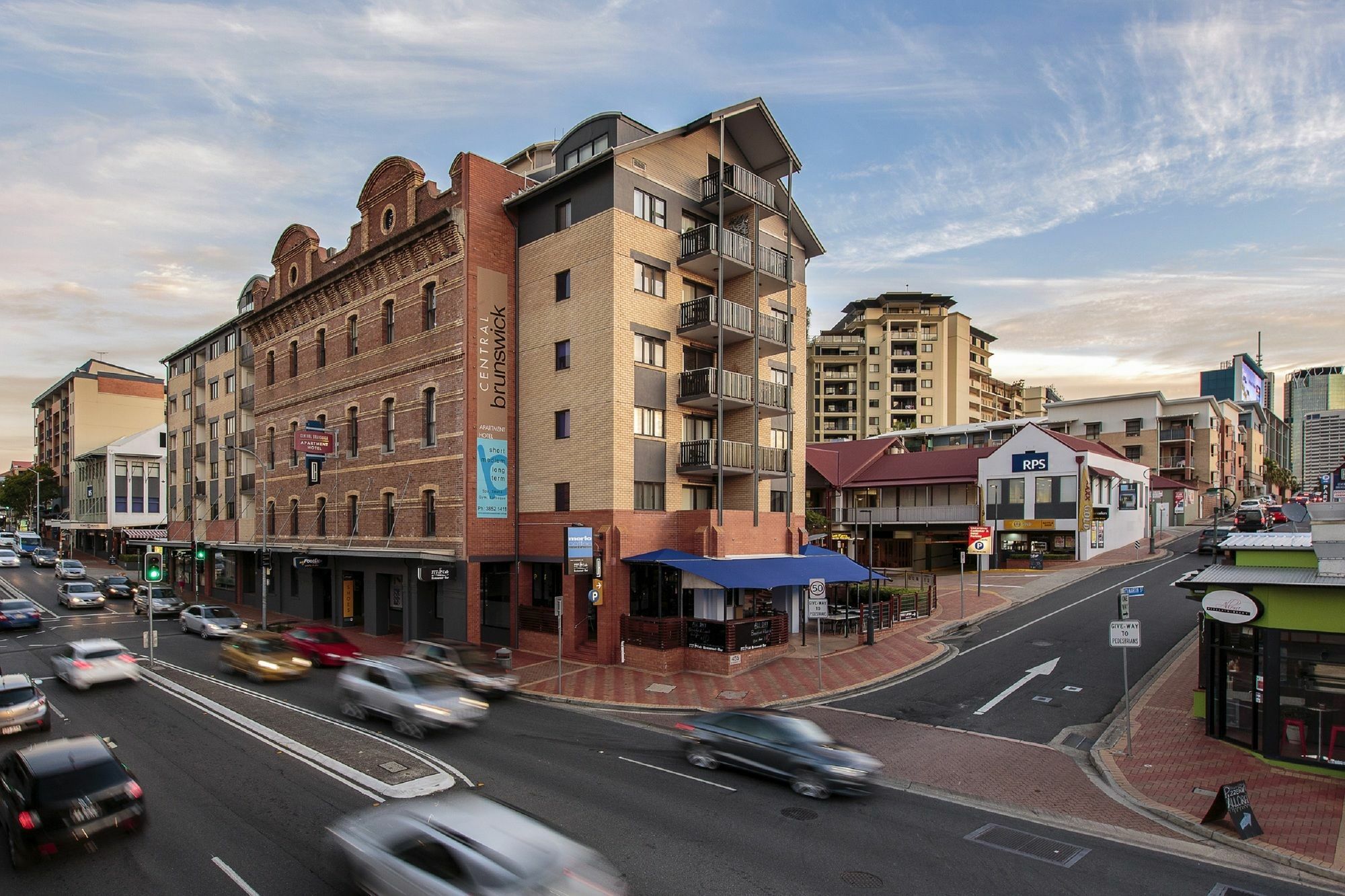 Central Brunswick Apartment Hotel Brisbane Exteriér fotografie